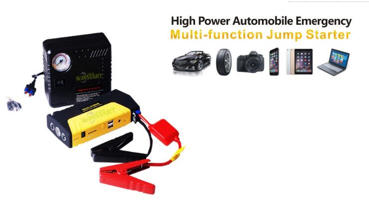 16800mah car mini jump starter emergency charger 600A power bank jump starter